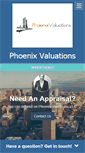 Mobile Screenshot of phoenixvaluations.com